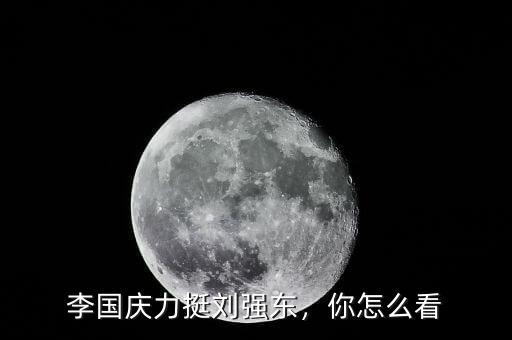 李國(guó)慶力挺劉強(qiáng)東，你怎么看