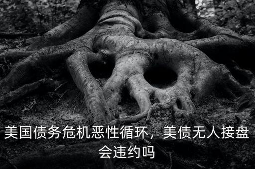 美國債務危機惡性循環(huán)，美債無人接盤會違約嗎