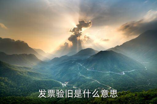 發(fā)票驗(yàn)舊都需要帶什么意思，發(fā)票驗(yàn)舊是什么意思