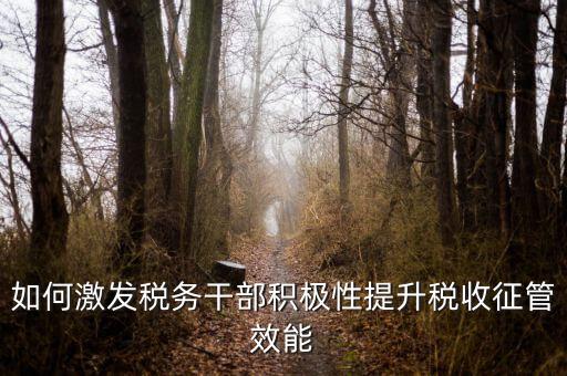 如何提高征管質(zhì)效，如何轉(zhuǎn)變稅收征管方式提升征管效能