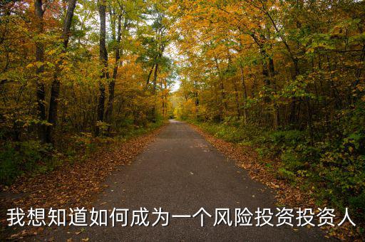 什么人適合做風險投資人，什么樣的人適合做投資人